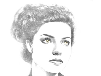 Beauty, background, eyes, mounth, woman HD wallpaper