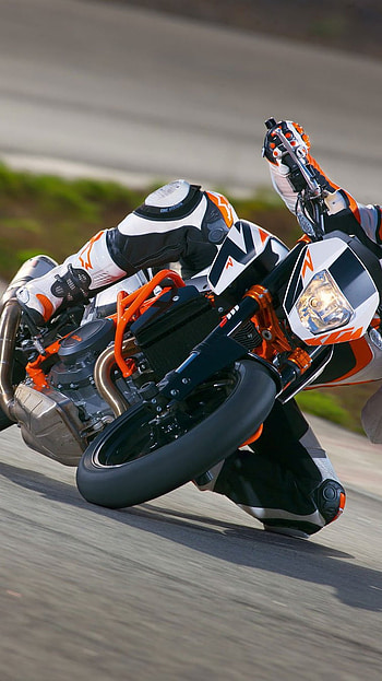 Ktm, biker racing bike HD phone wallpaper