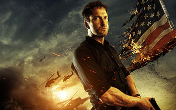 Gerard Butler, Olympus Has Fallen, Chaos HD wallpaper