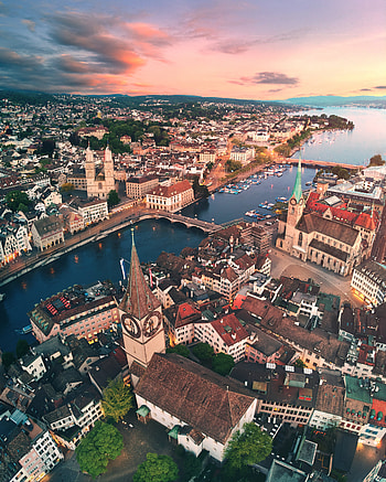 Cities, Rivers, Architecture, City, View From Above, Tower, Towers HD phone wallpaper