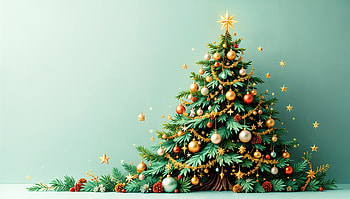 Stunning Christmas Tree in Ultra, christmas tree, holiday decorations, Festive, ornaments HD wallpaper