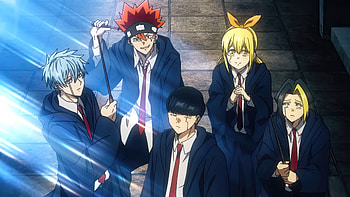 Mashle Anime Characters - Dot Barrett, Lance Crown & Finn Ames, Mashle: Magic and Muscles, Dot Barrett, Lance Crown, Finn Ames, Lemon Irvine HD wallpaper