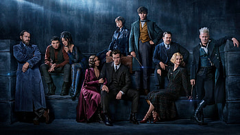 Fantastic Beasts, Grindelwald, Cast HD wallpaper