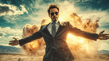 The Legendary Iron Man, iron-man, superheroes, artwork, art, digital-art, ai HD wallpaper