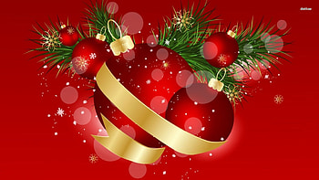 Christmas Decorations, Baubles, Christmas, Decorations HD wallpaper