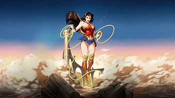 Mark Of Wonder Woman, wonder-woman, superheroes, artwork, artist, art, digital-art, artstation HD wallpaper