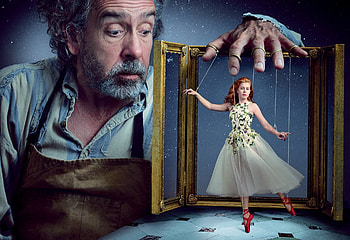 Amy Adams, blue, man, mini, vogue, girl, actress, puppet, giant HD wallpaper