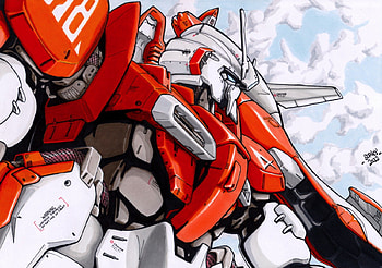 Zeta Plus A1, gundam z, zeta plus, anime, gundam HD wallpaper