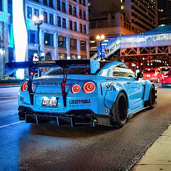 Nissan GT R Liberty Walk In 2020. Nissan Gtr , Nissan Gtr Skyline, Nissan Gtr HD phone wallpaper