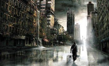 Post-apocalypse, Dystopian future, Ruined cities, Survival story HD wallpaper
