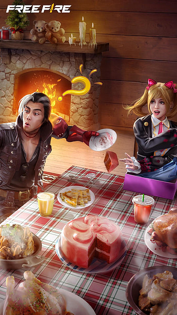 Garena Fire Cozy Feast, video game, Garena Fire HD phone wallpaper