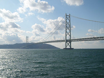 Akashi Kaikyo Bridge discovery, Engineering achievement, Structural excellence, Technical wonder HD wallpaper
