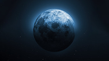 Moon Night , moon, night, digital-universe, artist, artwork, digital-art HD wallpaper