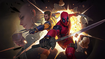 Marvel Future Fight X Deadpool And Wolverine, marvel-future-fight, games, superheroes, video-games, deadpool-and-wolverine, emma-corrin, cassandra-nova HD wallpaper