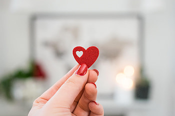 Love, Hand, Heart, Fingers HD wallpaper
