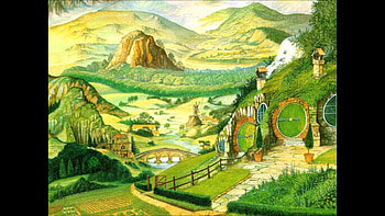 Hobbiton HD wallpaper