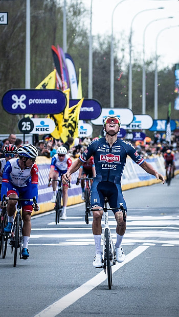Mathieu Van Der Poel, rvv, mvdp, cycling HD phone wallpaper