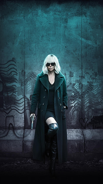 Atomic Blonde HD phone wallpaper