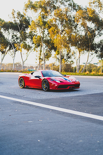 Sports, Ferrari, Cars, Car, Sports Car, Side View, Ferrari 458 Italia HD phone wallpaper