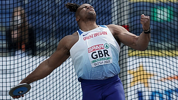 Lawrence Okoye, Discus Throw HD wallpaper