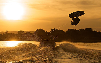 360 side flip, Wakeboarding HD wallpaper