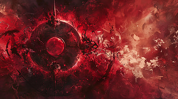 Red Aesthetic Abstract, red, red aesthetic, Abstract, energy, cosmic HD wallpaper