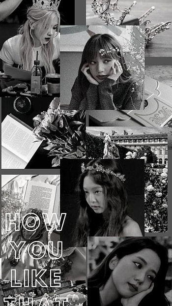 BlackPink , JENNIE, JISOO, KPOP, LISA, BLINK, DARK, ROSE HD phone wallpaper