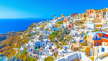 Santorini island, , Breathtaking beauty, Greek paradise HD wallpaper