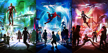 Disney Parks In Disneyland Paris, disneyland, iron-man, spiderman, black-panther, ant-man, movies HD wallpaper
