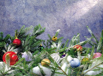 Holidays, Decorations, Snow, Holiday, Branches, Needles, Tinsel, Sequins HD wallpaper