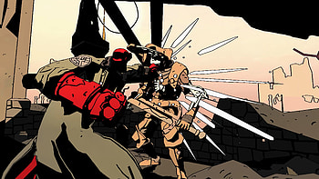 Hellboy Web of Wyrd – Action-Packed Comic Hero Background, video game, Hellboy Web of Wyrd HD wallpaper