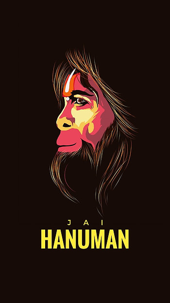 Hanuman, lordhanuman, sriram, art, hindu, fictional_character, jaihanuman HD phone wallpaper