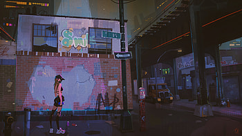 City Queen , artist, artwork, digital-art, behance HD wallpaper