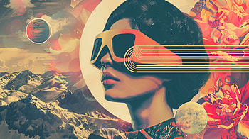 Retro Dreamscape Aesthetic, retro, vintage, dream, aesthetic HD wallpaper