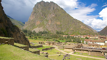 Ollantaytambo, Sacred Valley, Inca ruins, Peru HD wallpaper