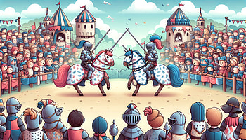 Medieval Jousting Tournament, jousting, knight, medieval HD wallpaper