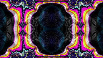 Trippy Psychedelic Fractal, trippy, psychedelic, aesthetic, black, Abstract, fractal, abstract black HD wallpaper