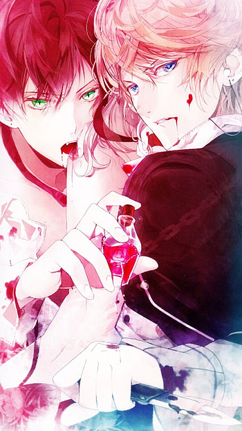 Diabolik Lovers, Vampire, Korean, Cartoon HD phone wallpaper