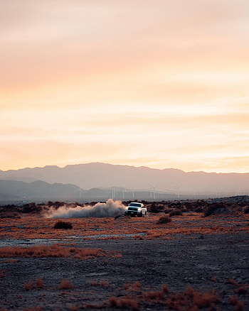 Desert, Cars, Car, Dust, Drift HD phone wallpaper