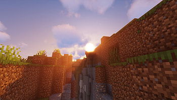 Minecraft shader BF.1, video game, Minecraft HD wallpaper