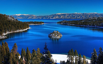 Lake Tahoe, Travel, Beautiful scenery, Emerald Bay HD wallpaper