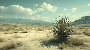 Desert Flora Majesty - Desert Plant, desert, desert plant, vegetation, landscape, mountain HD wallpaper