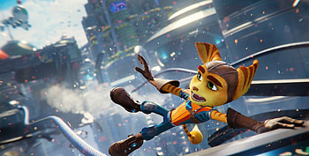 Review Ratchet and Clank, Rift Apart, De atsit, Gaming HD wallpaper