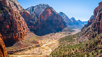 Zion National Park Valley Southwestern Utah in Washington Travel HD wallpaper