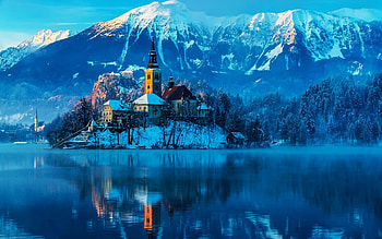 Mountain Castle, castle, nature, mountains HD wallpaper