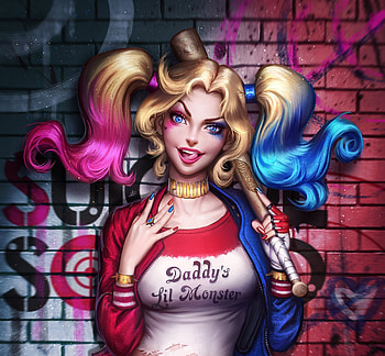 Harley Quinn, beautiful villain, DC character HD wallpaper