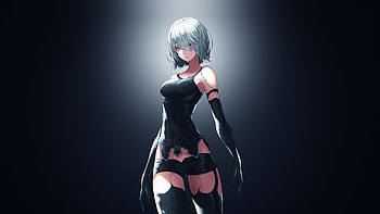 A2, Nier: Automata, video game, warrior HD wallpaper