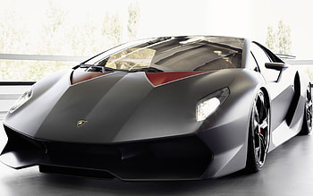 Close-up, Lamborghini Sesto Elemento HD wallpaper