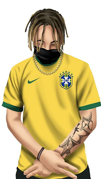 Cria da Seleção br, favela, brasil HD phone wallpaper