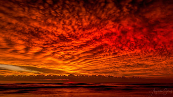 Sunset, sky, nature, cloud HD wallpaper